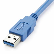 Câble USB Startech USB3SEXT5DSK Bleu 1,5 m