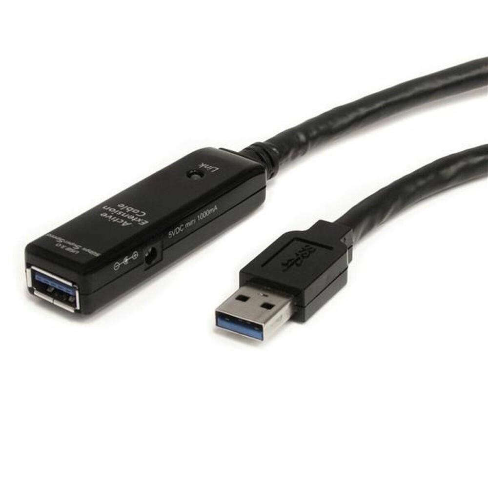 Câble USB Startech USB3AAEXT5M          USB A Noir