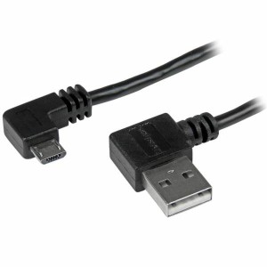 Câble USB vers Micro USB Startech USB2AUB2RA2M         Noir