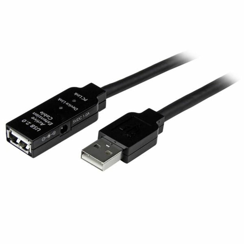 USB-Kabel Startech USB2AAEXT10M         Schwarz