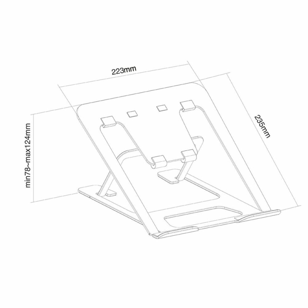 Support pour Ordinateur Portable Neomounts NSLS085BLACK        