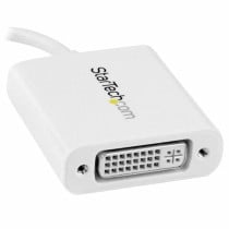 Adaptateur USB C vers DVI Startech CDP2DVIW             Blanc