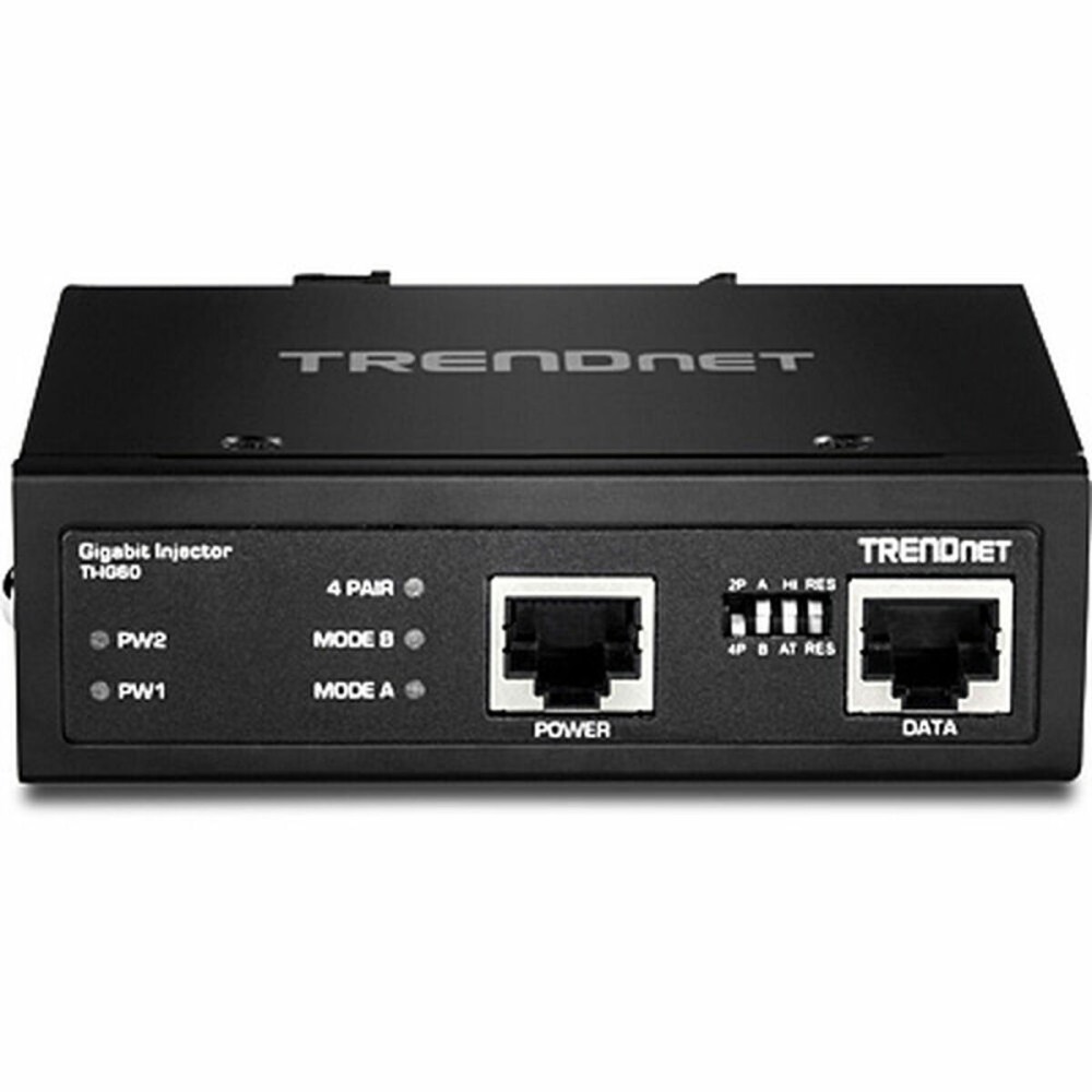 PoE Injector Trendnet TI-IG60 1000 Mbit/s Black