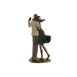 Deko-Figur Home ESPRIT grün Gold 12 x 8,5 x 25,5 cm