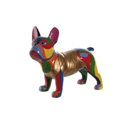 Decorative Figure Home ESPRIT Multicolour Dog 44 x 19 x 35,5 cm