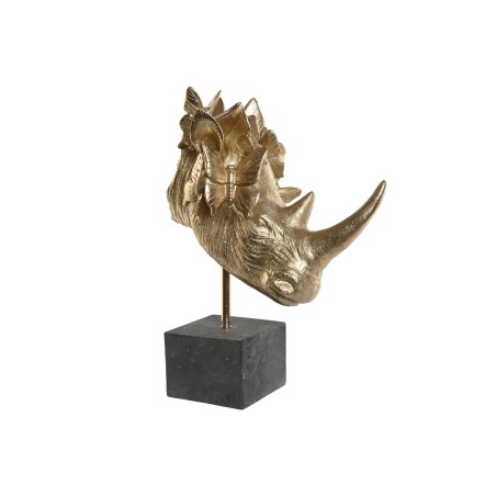 Deko-Figur Home ESPRIT Schwarz Gold 33 x 24 x 43,5 cm