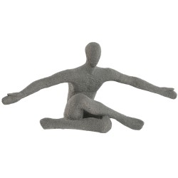 Deko-Figur Home ESPRIT Grau 57 x 19,5 x 26,8 cm