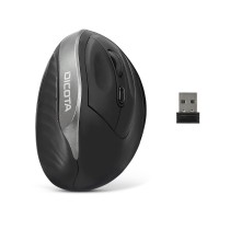 Souris Optique Ergonomique Dicota D31981 Noir 1600 dpi