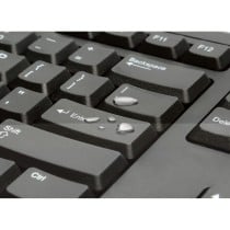 Tastatur Kensington ValuKeyboard Schwarz Qwerty Spanisch