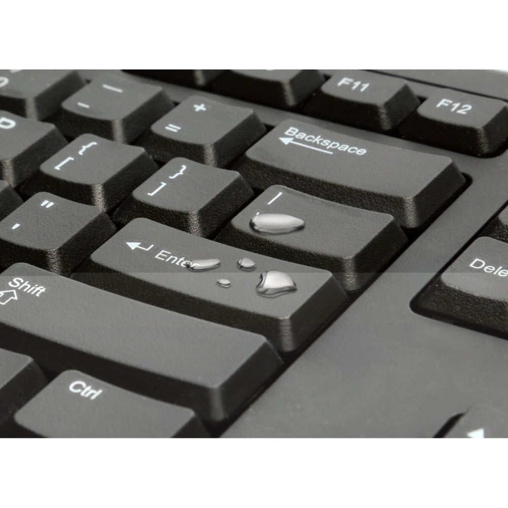 Clavier Kensington ValuKeyboard Noir Espagnol Qwerty