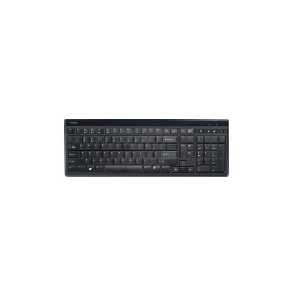 Tastatur Kensington Advance Fit Schwarz Qwerty Spanisch