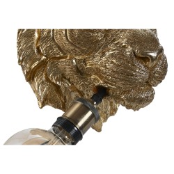 Wall Lamp Home ESPRIT Golden Resin 50 W Colonial Tiger 220 V 27,5 x 20,5 x 27 cm