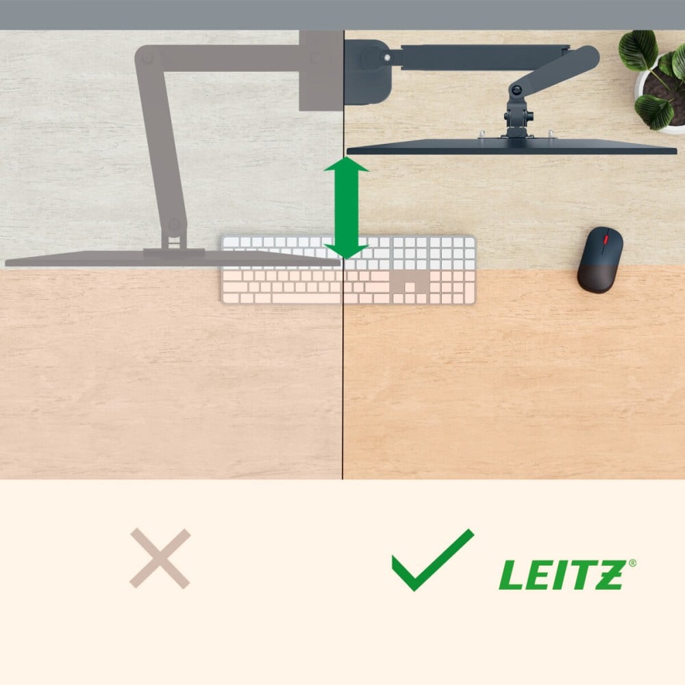 Screen Table Support Leitz Ergo Space Saving 17" 32"