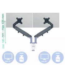 Bildschirm-Träger für den Tisch Leitz Ergo Space Saving 17" 32"