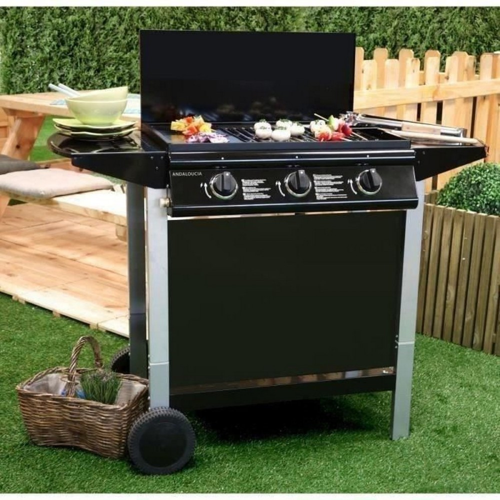 Gas Barbecue Grill Garden 10,5 KW (62 x 42 cm)