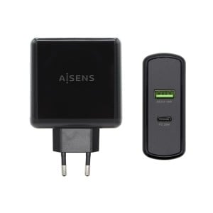 Chargeur Voiture Mur Aisens PD 3.0 USB-C 48 W Noir