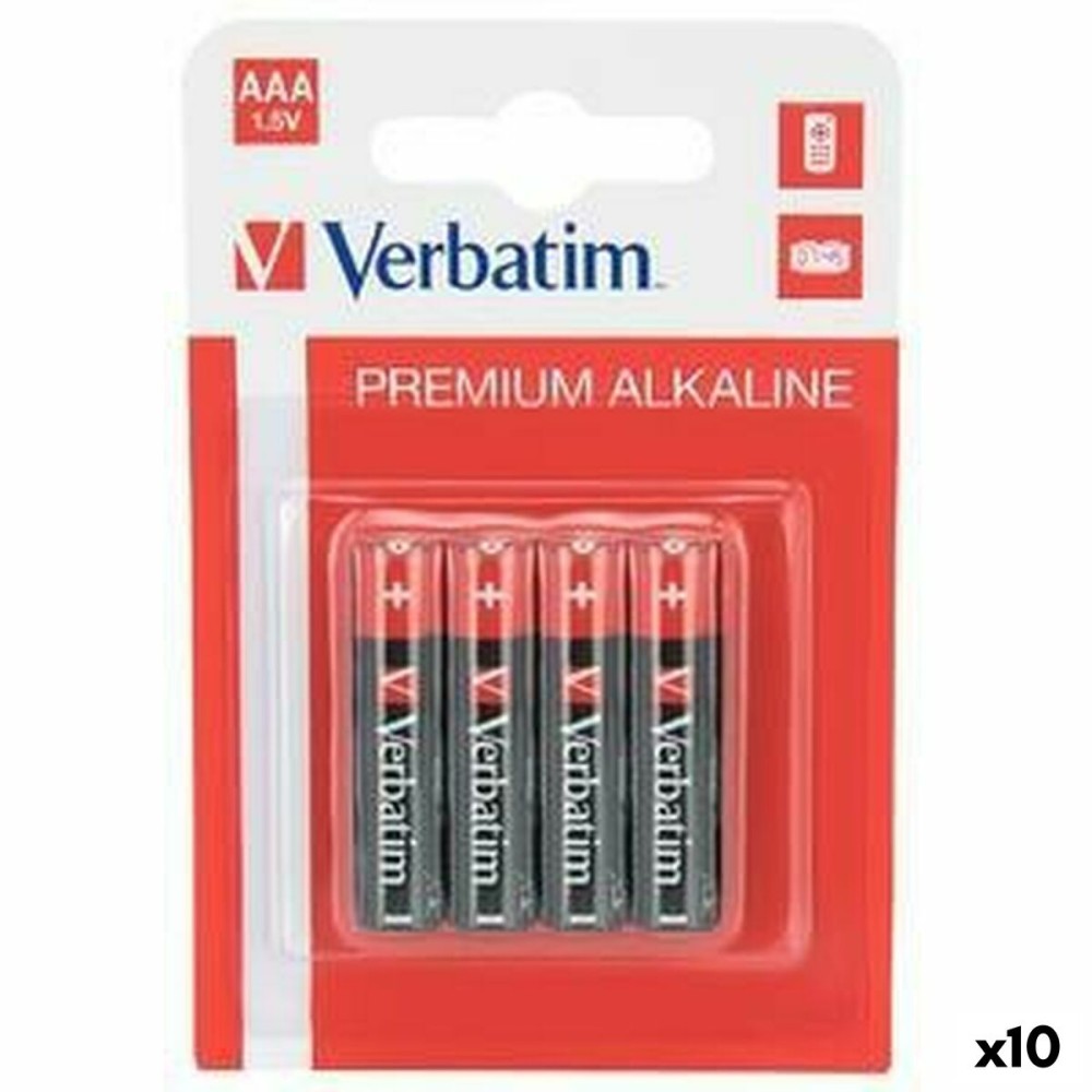 Batteries Verbatim 1,5 V (10 Unités)