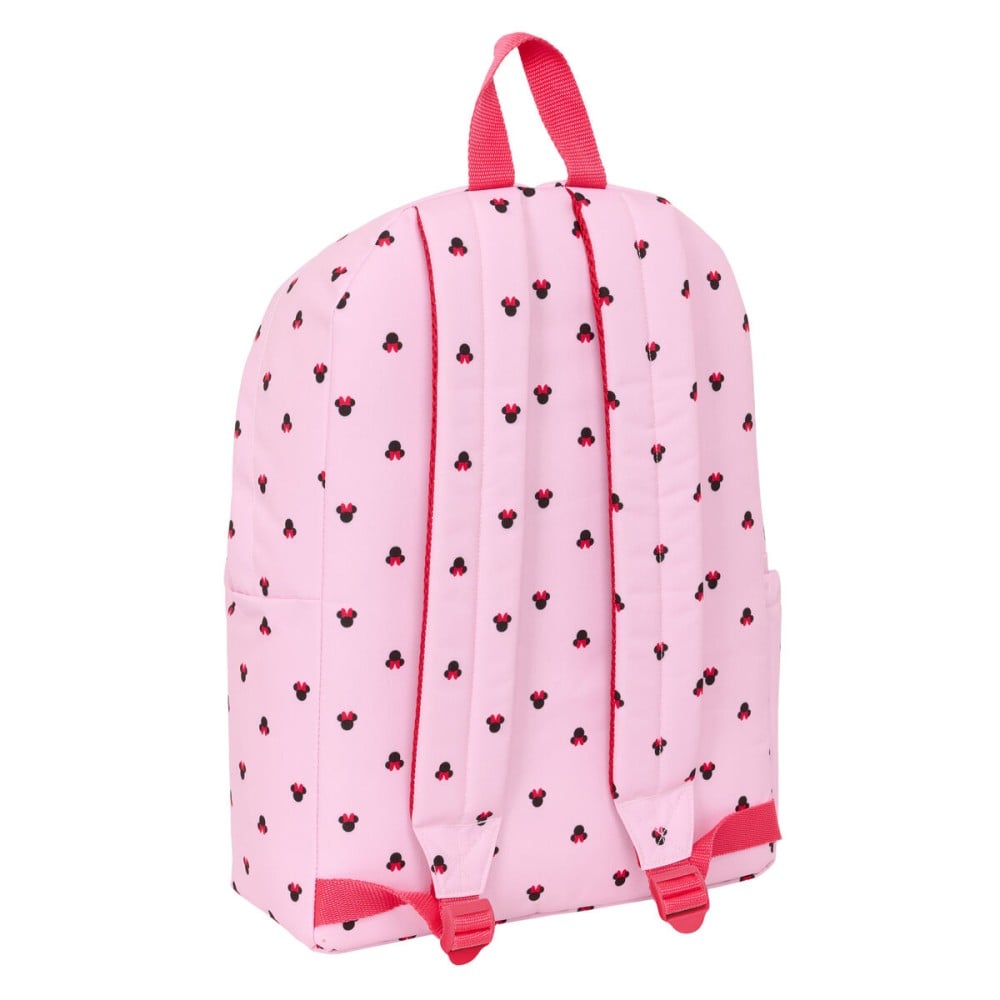 School Bag Minnie Mouse Naive Pink 31 x 43 x 13 cm