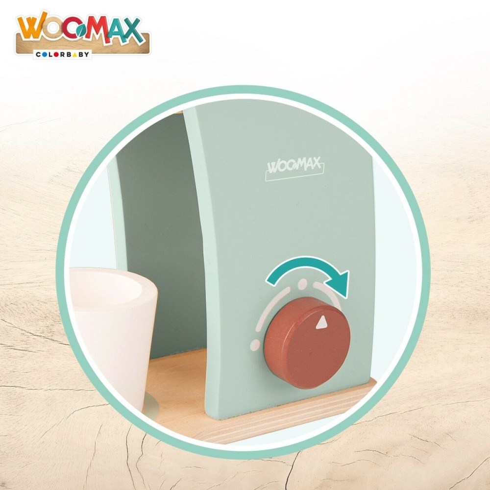 Toy coffee maker Woomax 6 Pieces (6 Units)