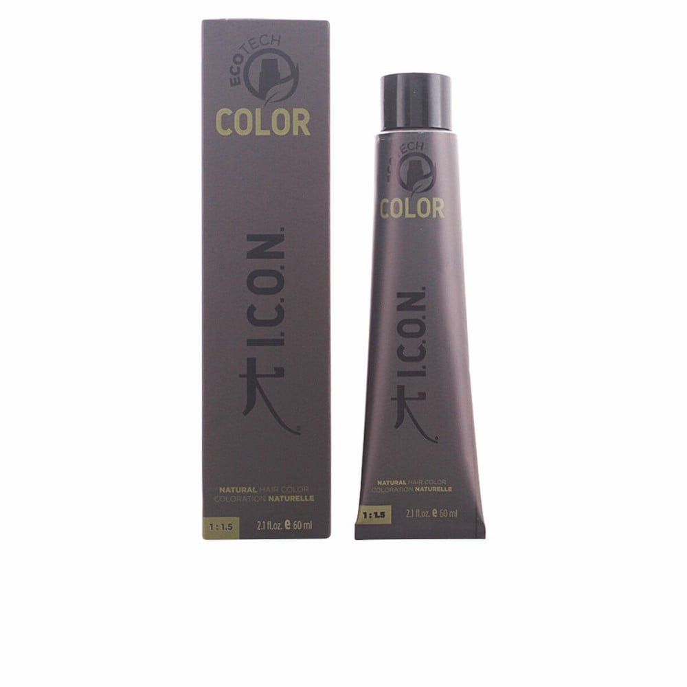 Teinture sans ammoniaque Ecotech Color I.c.o.n. Nº 9.0-rubio muy claro Nº 8.0-rubio claro 60 ml