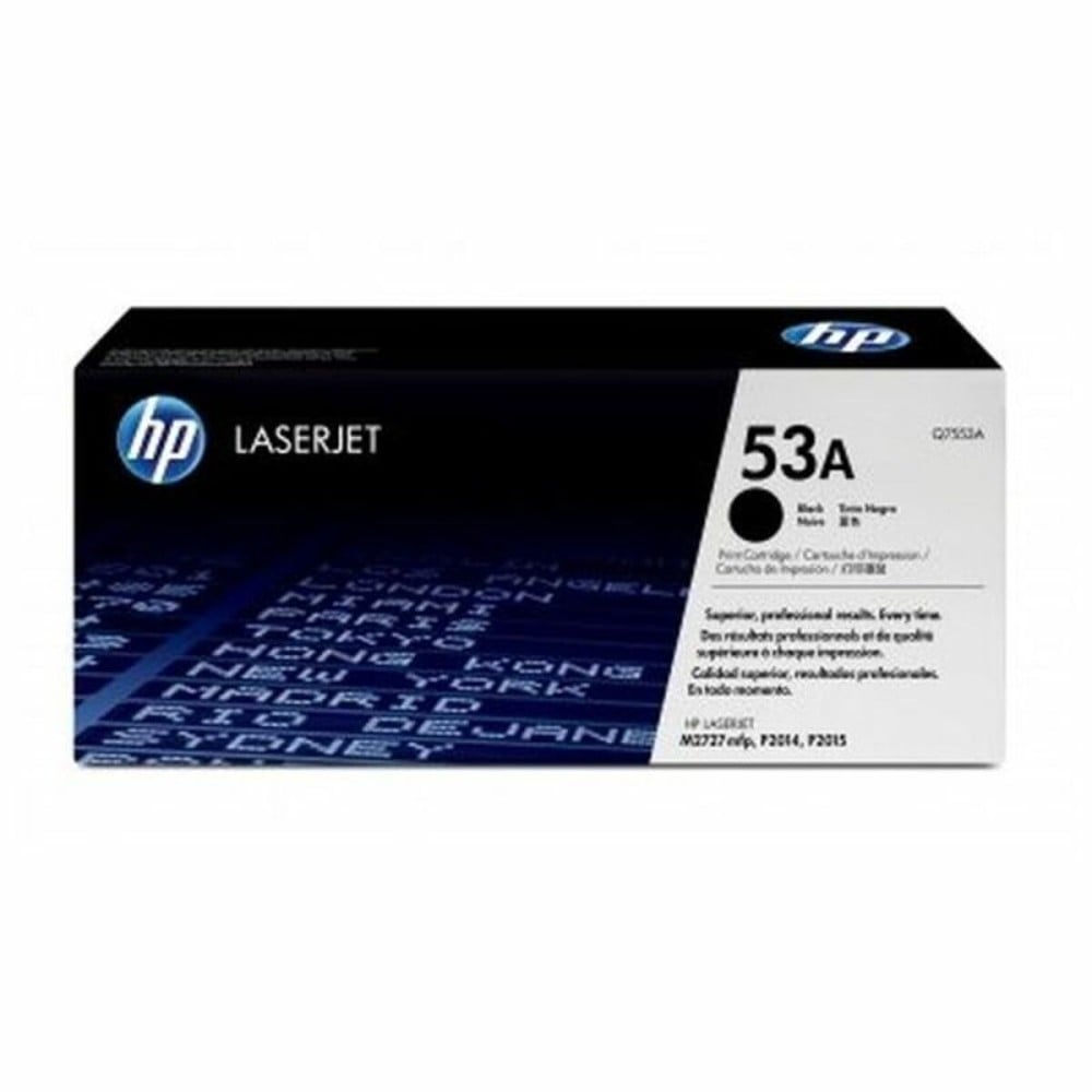 Toner original HP 53A 53A Bleu Noir Multicouleur