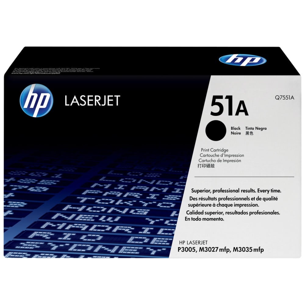 Original Toner HP 51A Black