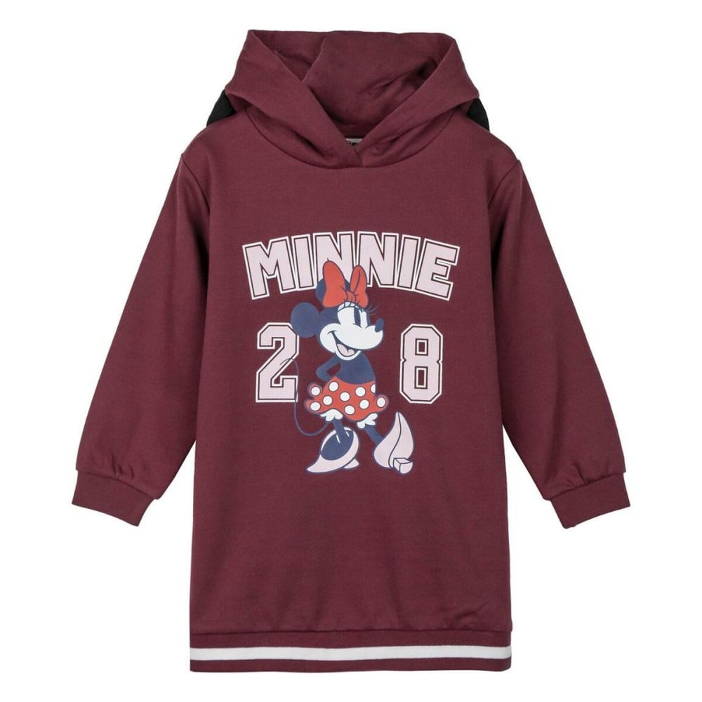 Hooded Sweatshirt for Girls Minnie Mouse Red