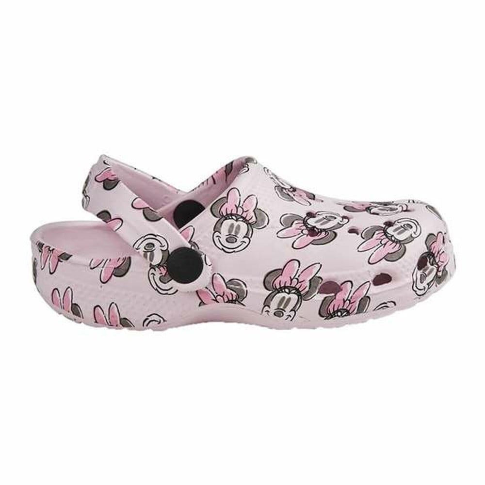 Holzschuhe Minnie Mouse Rosa