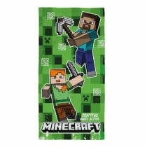 Serviette de plage Minecraft 70 x 140 cm Polyester