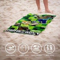 Strandbadetuch Minecraft 70 x 140 cm Polyester