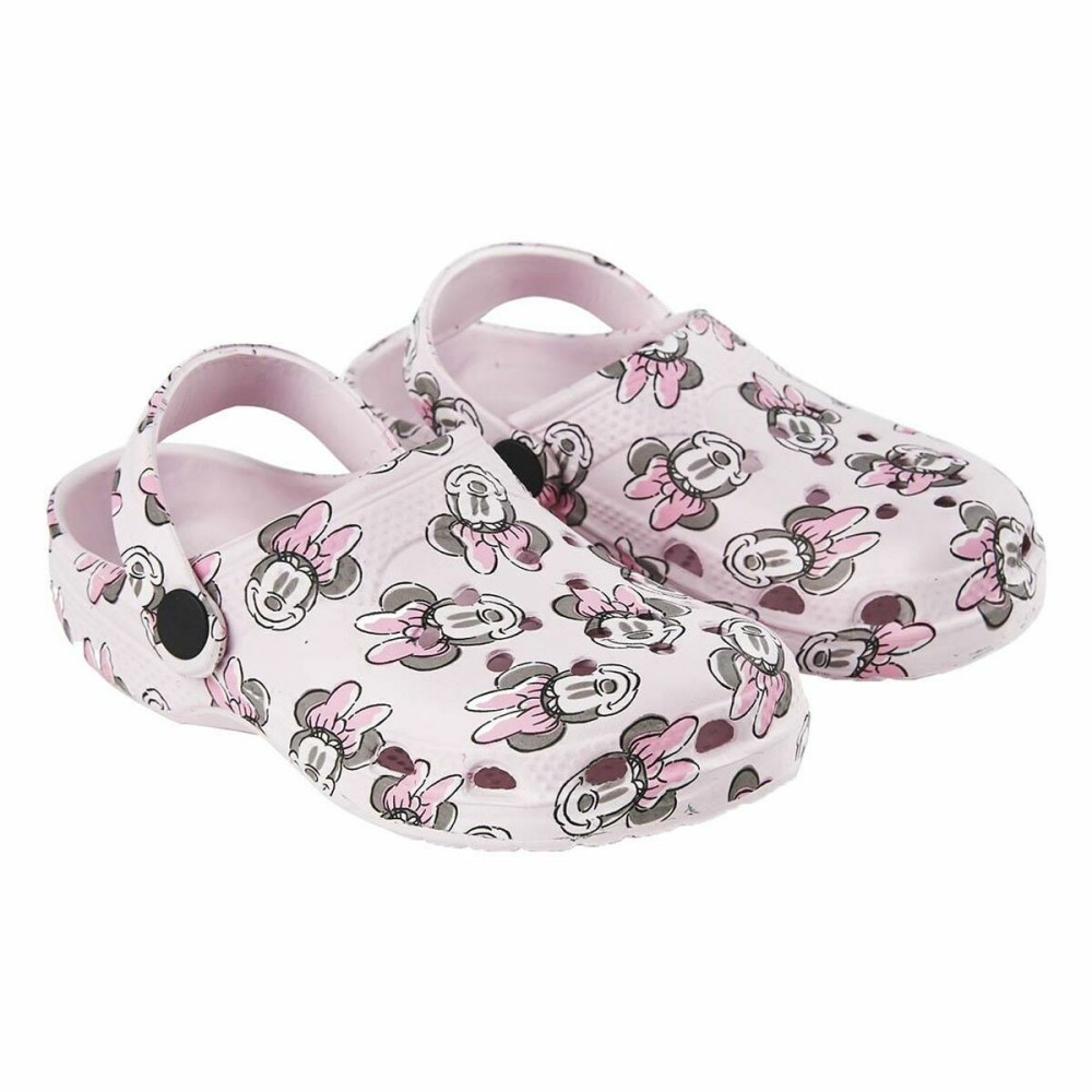 Beach Sandals Minnie Mouse Pink