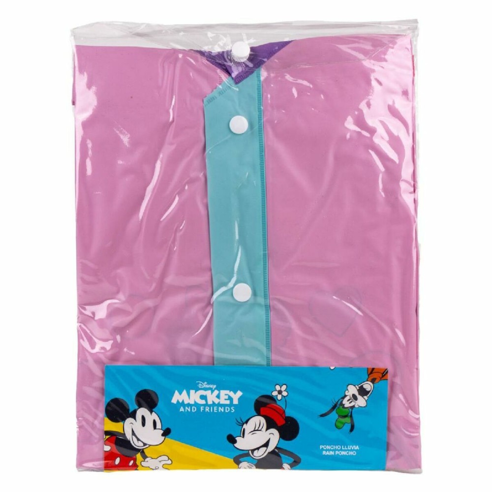 Wasserfeste Poncho mit Kapuze Minnie Mouse Lila