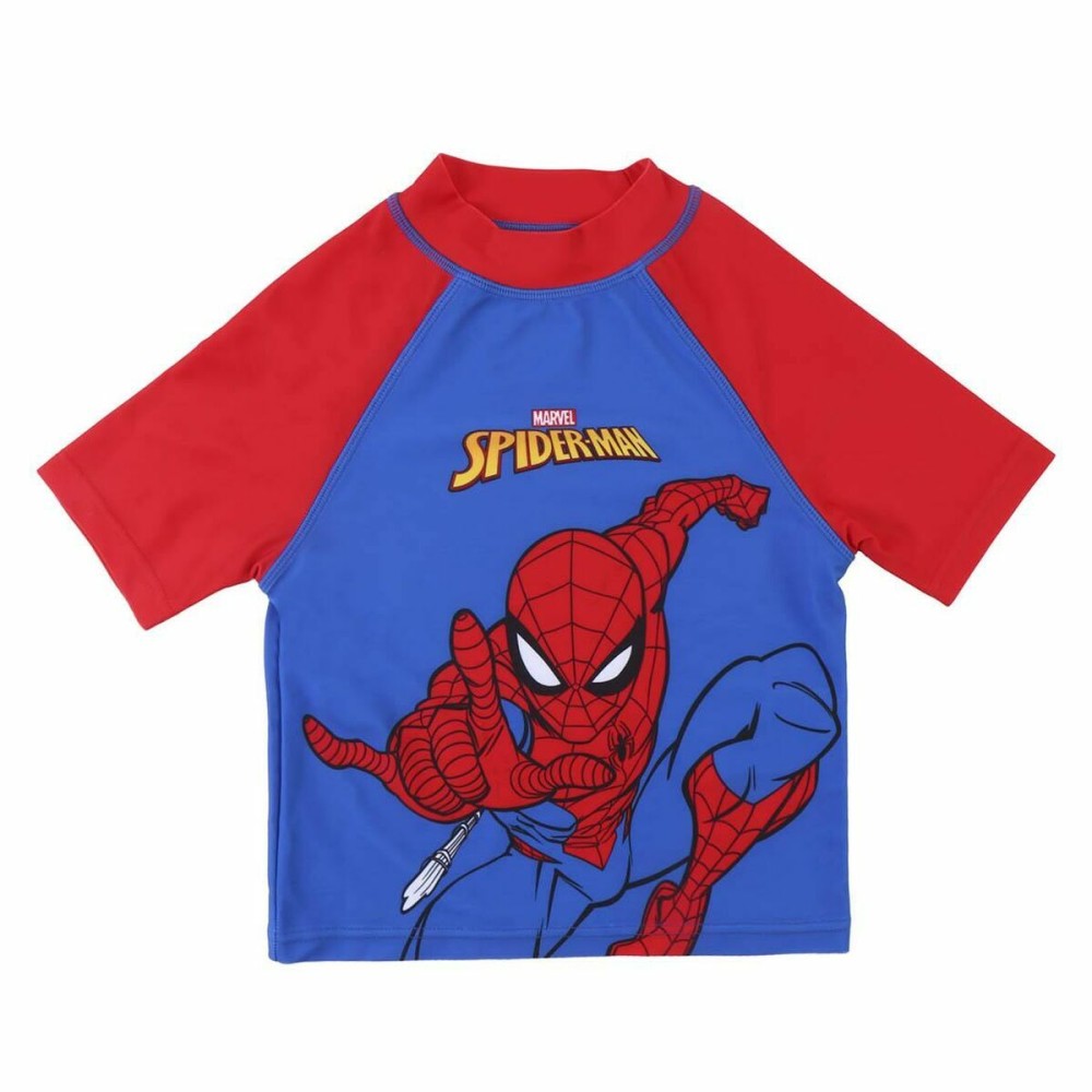 Bade-T-Shirt Spider-Man Dunkelblau