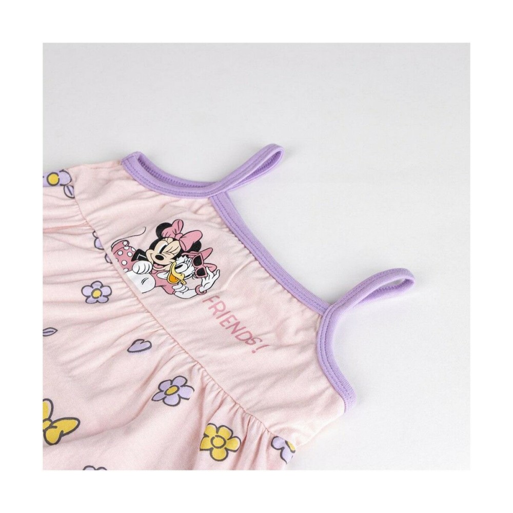 Dress Minnie Mouse Pink Light Pink