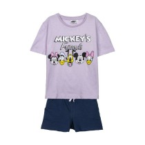 Ensemble de Vêtements Minnie Mouse Lila Enfant