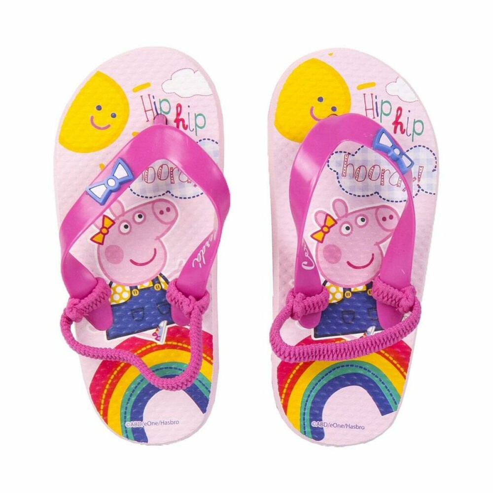 Swimming Pool Slippers Peppa Pig Pink