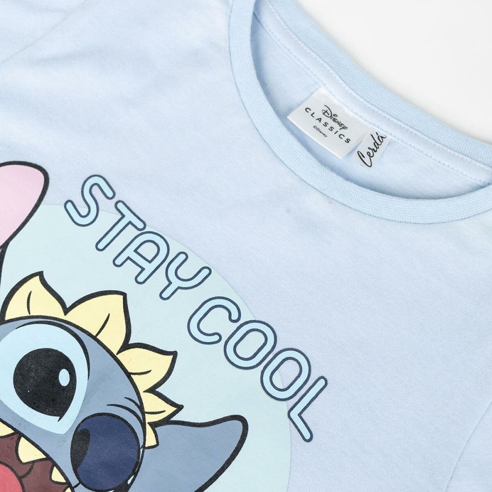 Pyjama Enfant Stitch Bleu clair