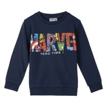 Jungen Sweater ohne Kapuze Marvel Dunkelblau