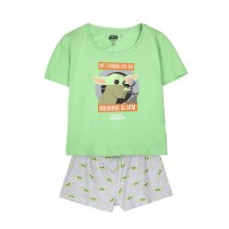 Pyjama D'Été The Mandalorian Vert Vert clair Femme