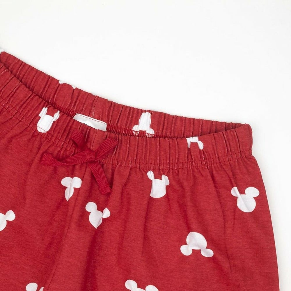 Summer Pyjama Minnie Mouse Red Lady Grey