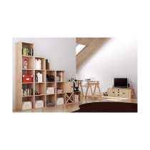 Shelves Astigarraga 2x2 Dinamic Pinewood (70,8 x 70,8 x 33 cm)