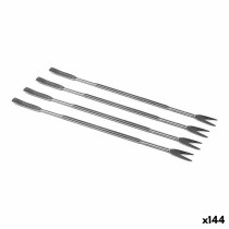 Stäbchen für Meeresfrüchte Edelstahl Silberfarben (4 pcs)