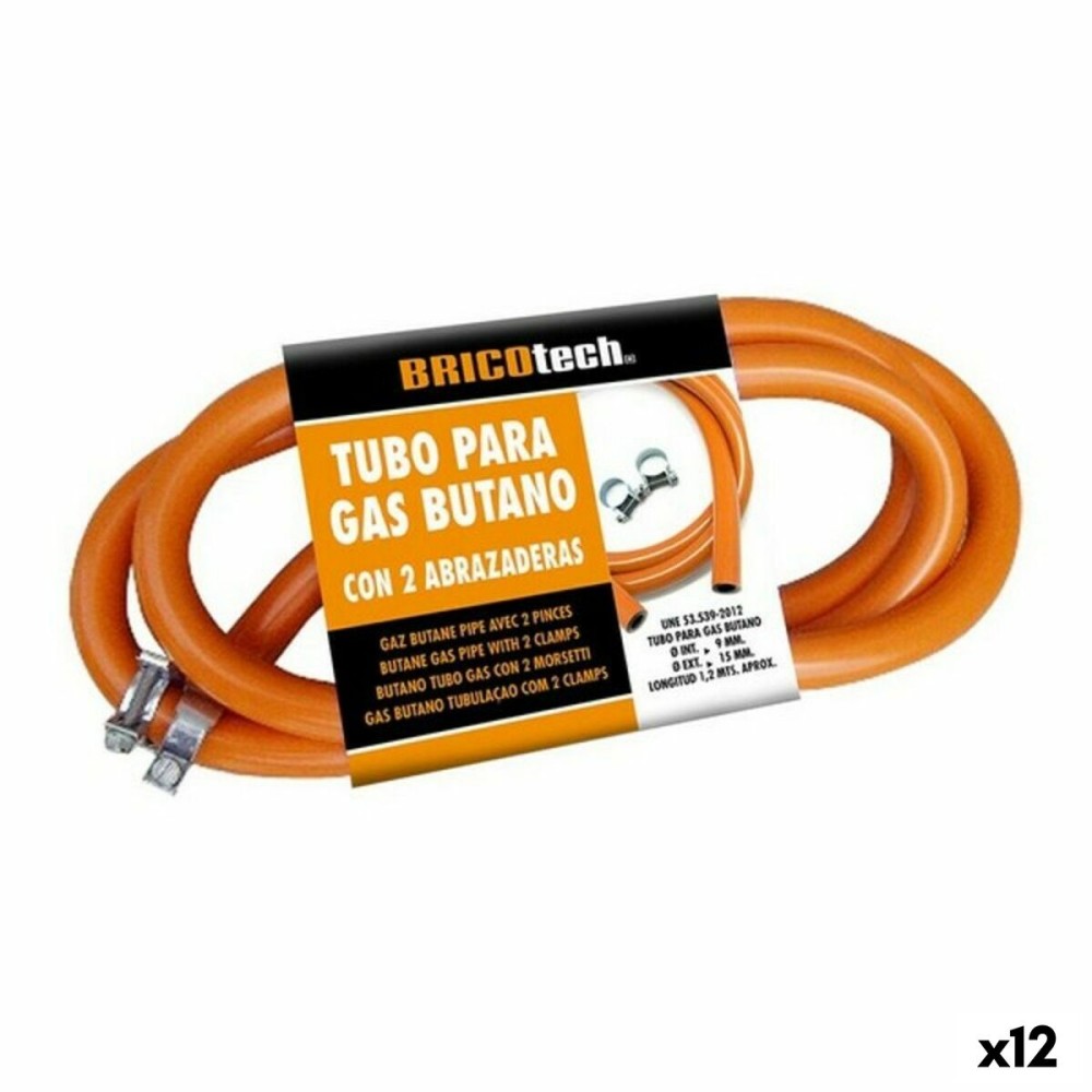 Tube de gaz butane Bricotech 8433774603146 (120 cm) 23 x 12 x 4 cm