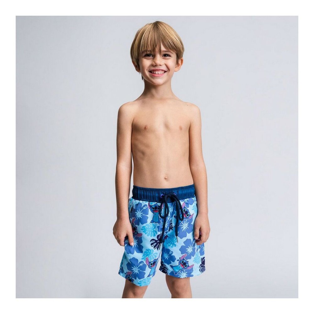 Maillot de bain enfant Stitch Bleu clair