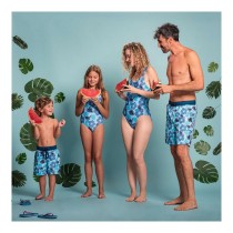 Maillot de bain enfant Stitch Bleu clair