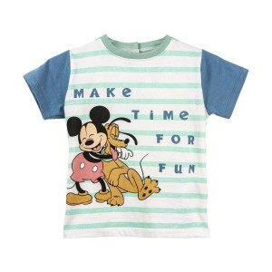 Kurzarm-T-Shirt Mickey Mouse Bunt Für Kinder