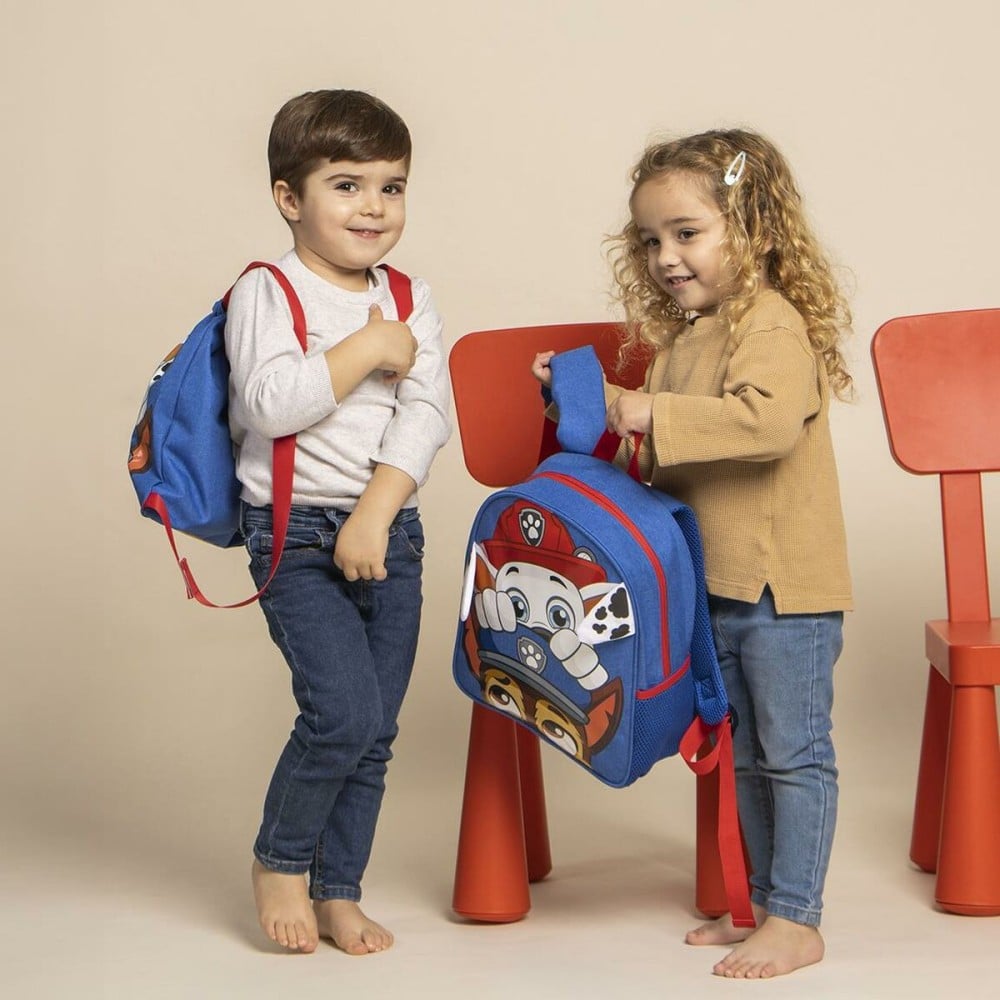 School Bag The Paw Patrol Blue 25 x 30 x 10 cm