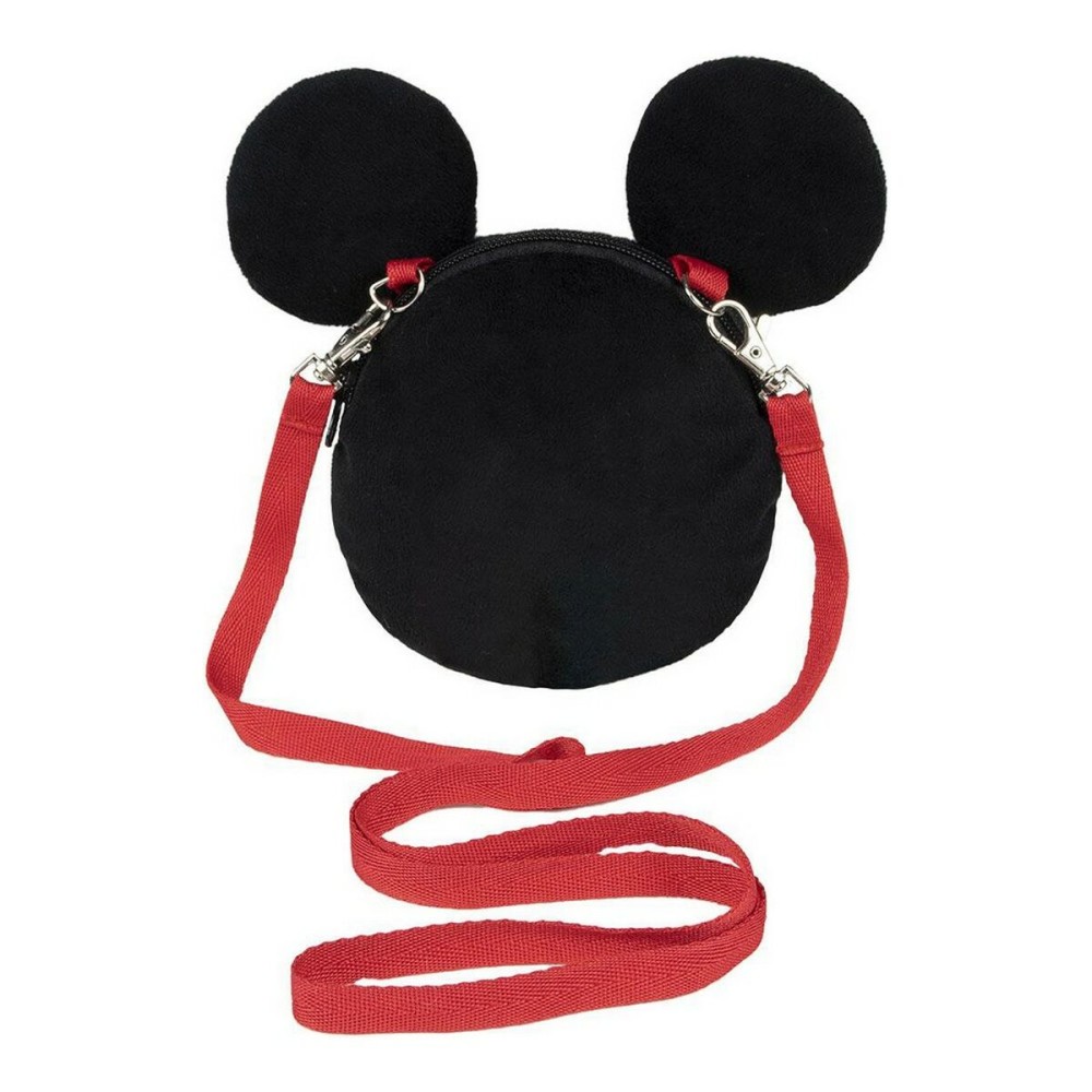 Sac à Bandoulière 3D Mickey Mouse Noir