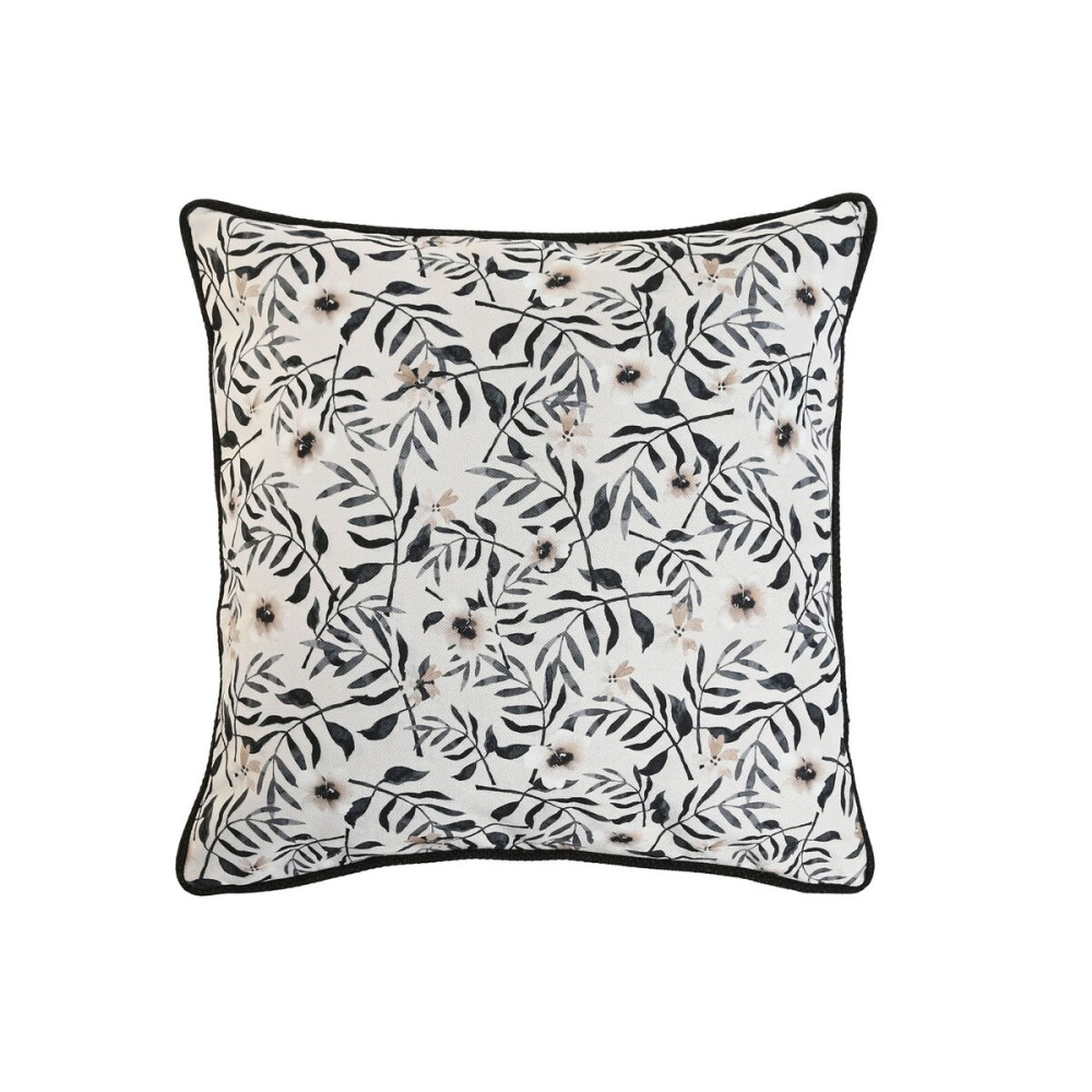 Coussin Home ESPRIT Blanc Noir Imprimé 45 x 15 x 45 cm