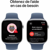 Montre intelligente Apple Watch Series 10 Bleu Argenté 46 mm